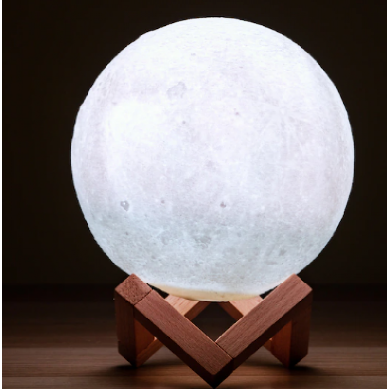 3D-månlampa - Spralla