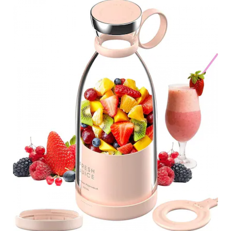 Portable Power Blender - Batteridriven Smoothie Mixer USB 350ml
