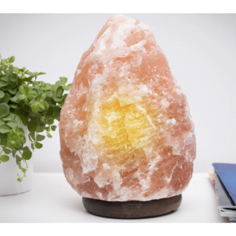 Saltlampa från Himalaya