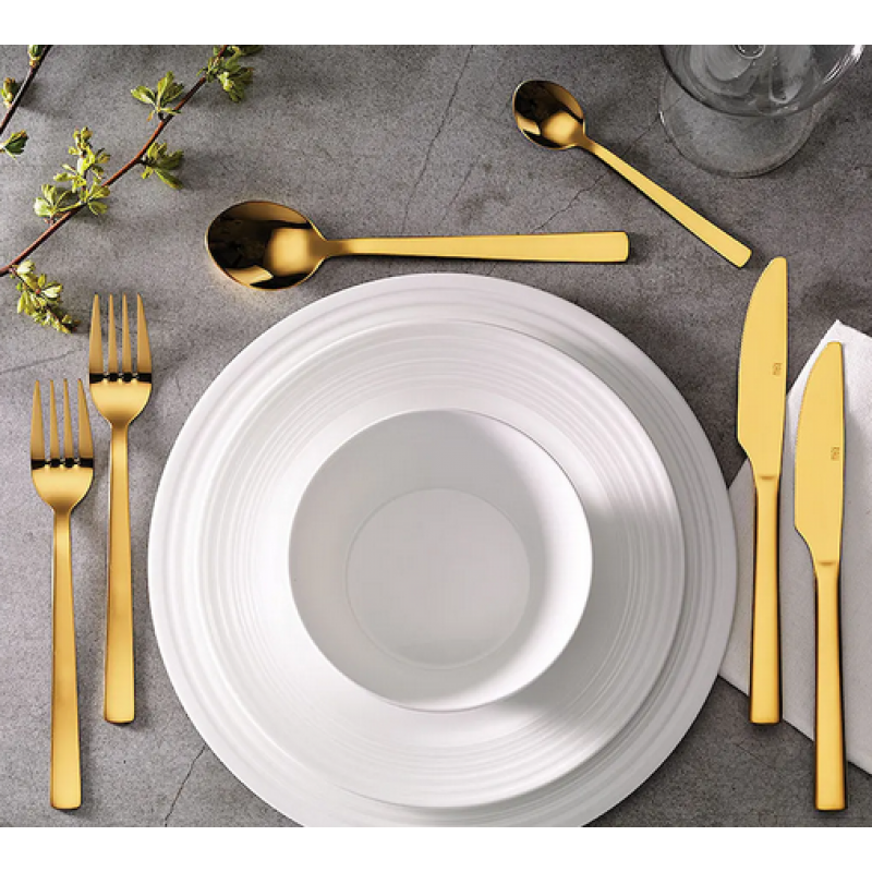 Raw Bestickset 16 delar Guld