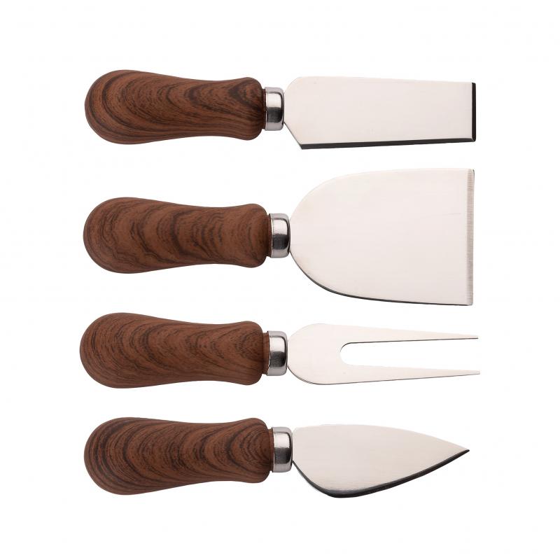 Dorre Odina Ostknivset 4 delar trähandtag 13 cm