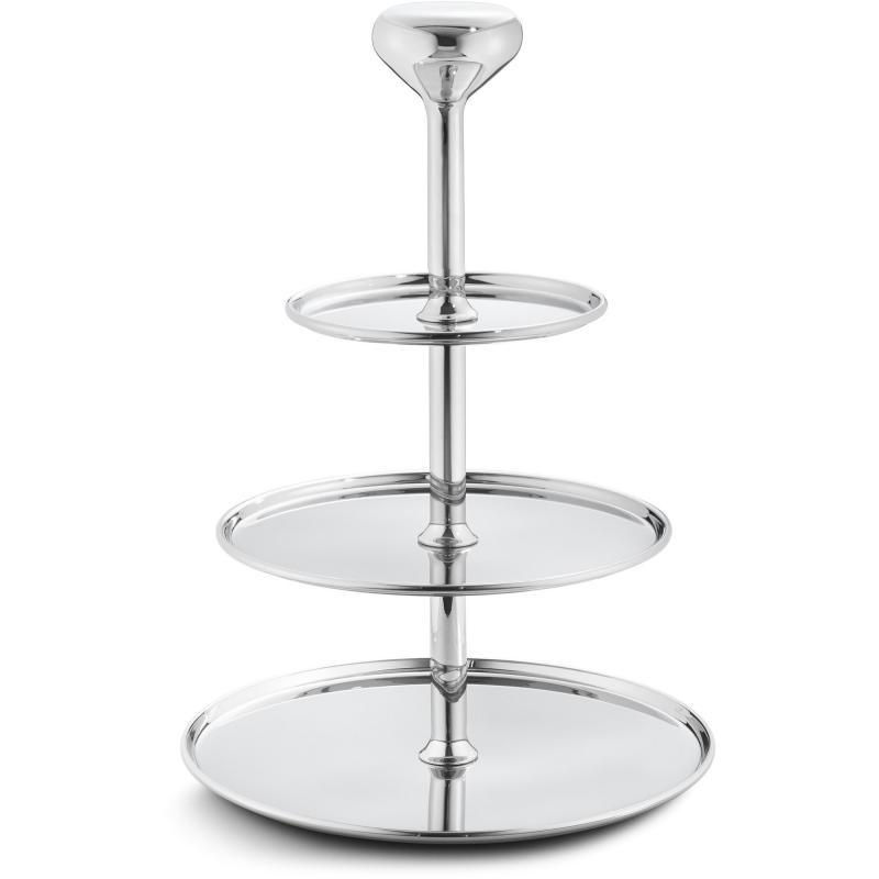 Georg Jensen Alfredo 3 våningar Kakfat