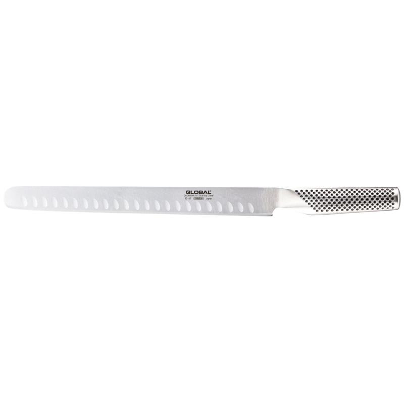 Global G-87 Lax- & Skinkkniv Olivslipad 27 cm