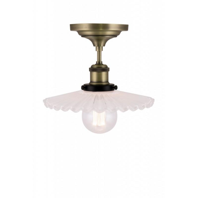 Globen Lighting Cobbler plafond 25 (vitt glas)