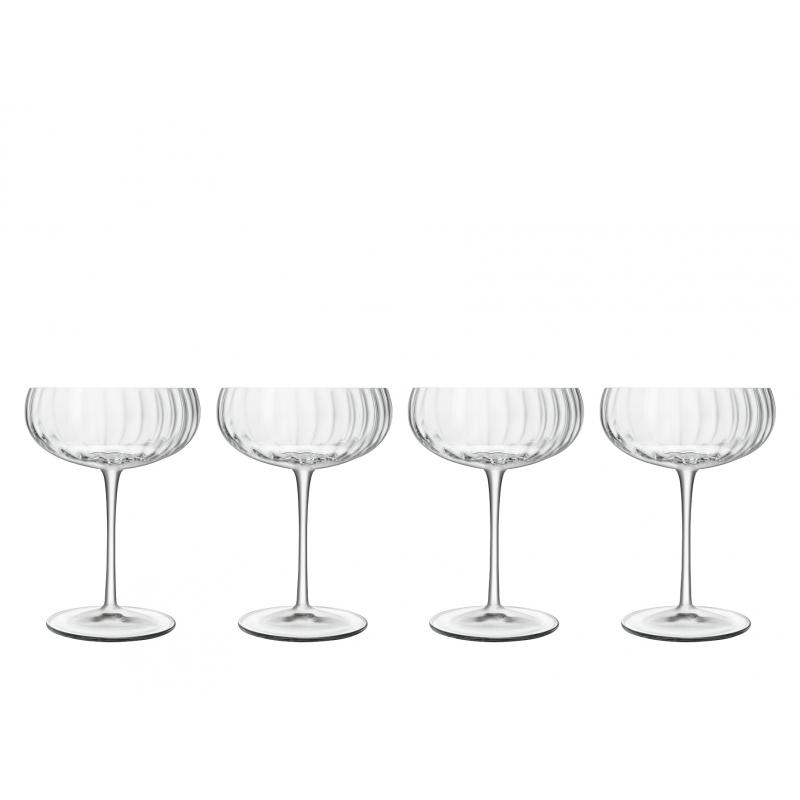 Luigi Bormioli Champagneskål Optica 30 cl 4 st