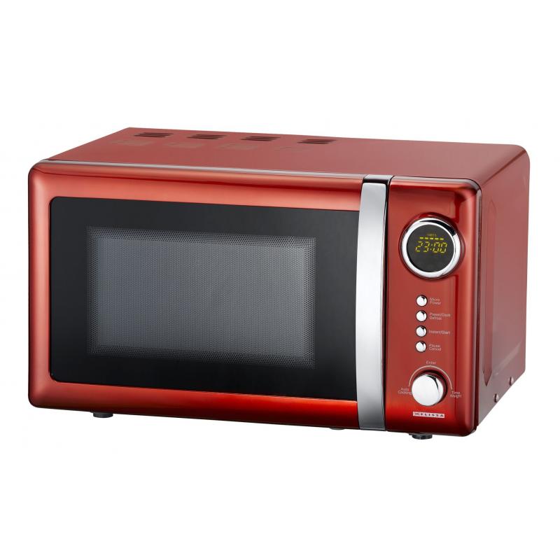 Melissa Retro Mikrovågsugn 20 liter Röd