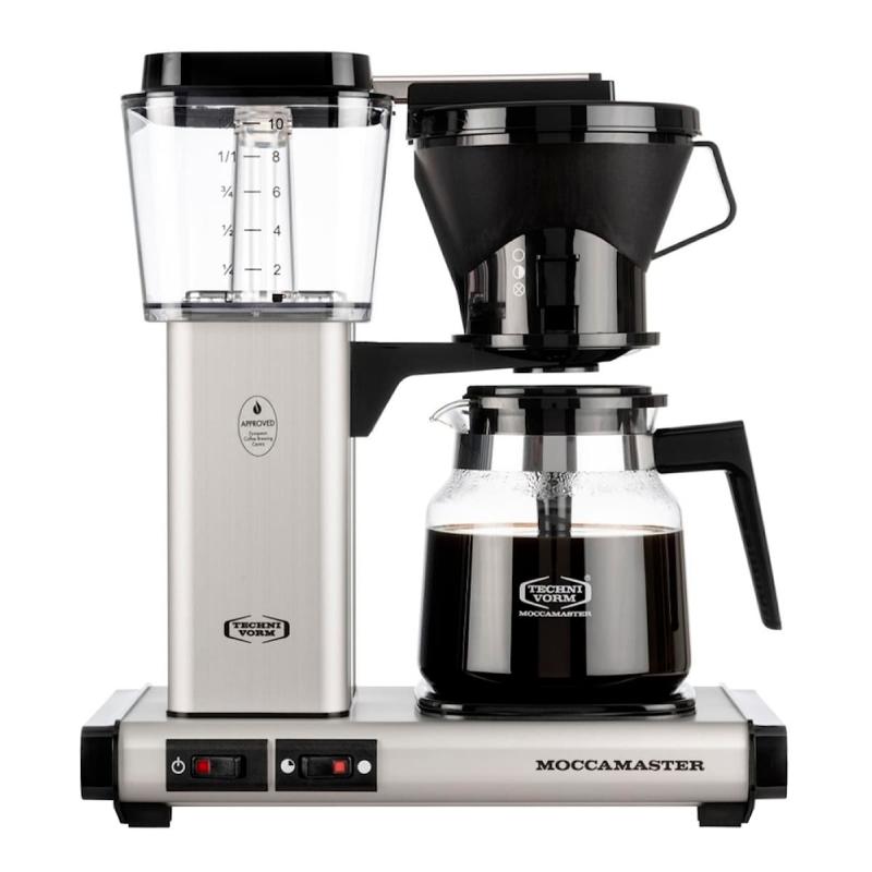 Moccamaster Bryggare Manual Matt Silver