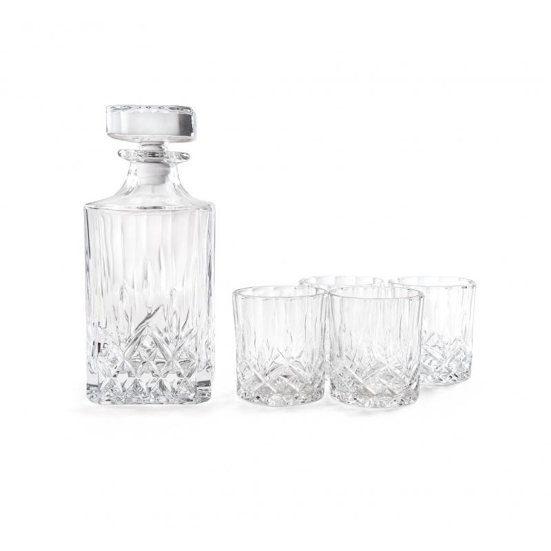 Nordwik Whiskeykaraff med 4 glas