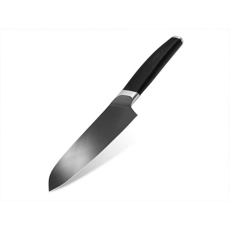 Onyx Cookware™ Keramik-stål-hybrid Santoku Grönsakskniv 18cm