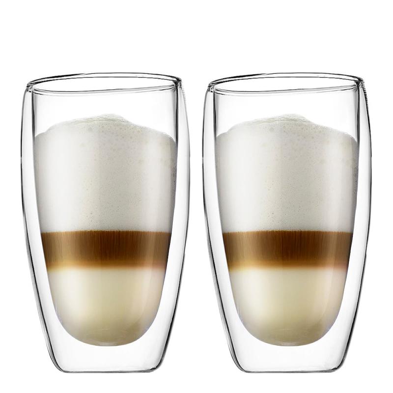 Pavina Kaffeglas dubbelväggad 45 cl 2-pack