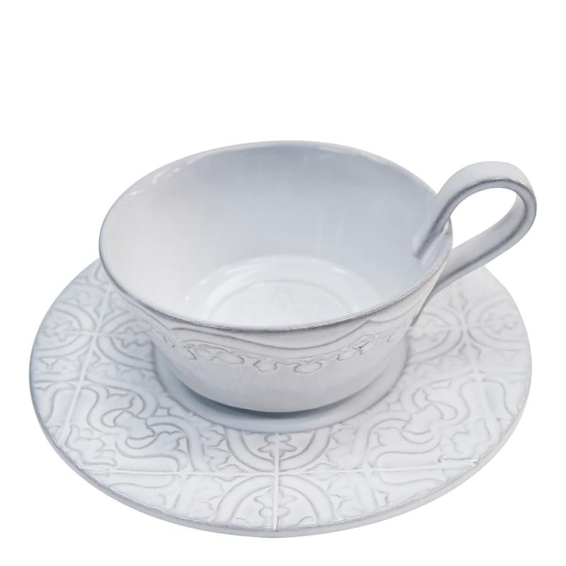 Rua Nova Tekopp med Fat 20 cl Antikvit