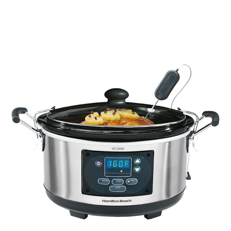 Set 'n Forget Slow Cooker 4,7 L programmerbar Rostfri