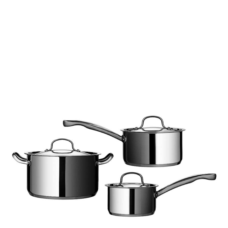 Stenfors Kastrullset 3 delar 1+2+3 L
