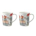 Elsa Beskow Glöggmugg Tomtemor/Tomtefar 2-pack