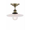 Globen Lighting Cobbler plafond 25 (vitt glas)