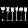 Lyngby Glas Rom Snapsglas 18 cm 6-pack Klar