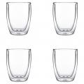 Mareld Dubbelväggat Kaffeglas 4-pack