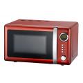 Melissa Retro Mikrovågsugn 20 liter Röd