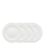 Swedish Grace Tallrik flat 27 cm 4-pack Snö